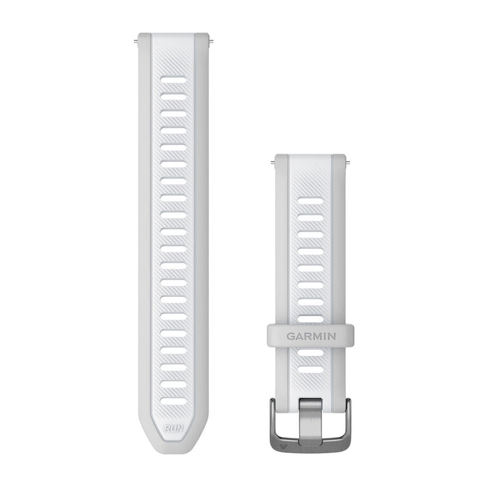 Garmin armband med snabbfäste 20 mm, Dimgrå/Vit