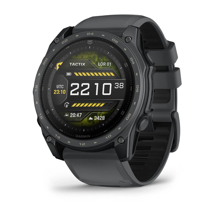 Garmin Tactix 8– AMOLED Svart Cerakote-beläggning 51mm