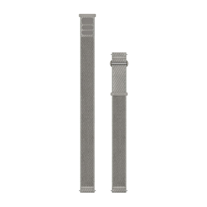 Garmin armband med snabbfäste 18 mm, Ljust sandfärgat/Franskt grått ComfortFit-tyg