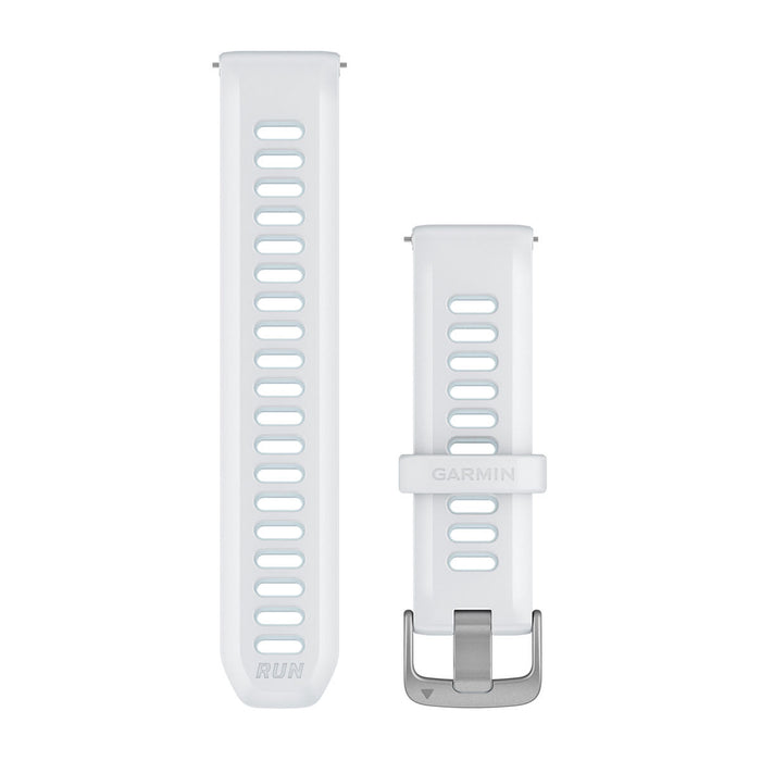 Garmin armband med snabbfäste 20 mm, Vit/molnblå