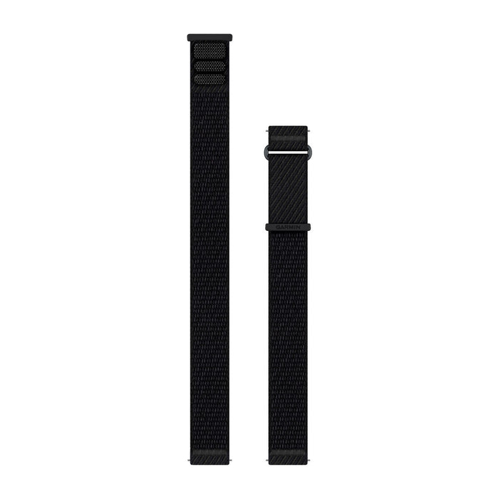 Garmin armband med snabbfäste 20 mm, Skiffergrått/svart ComfortFit-tyg