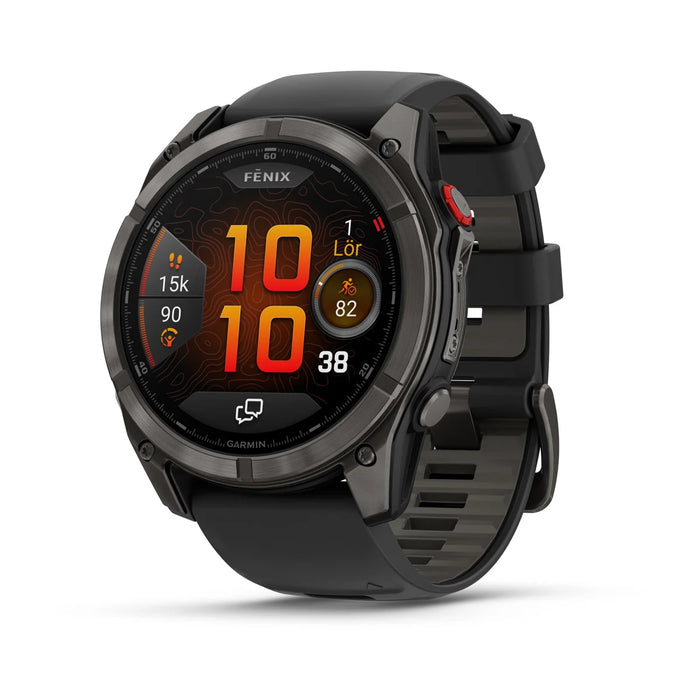 Garmin fenix 8 Pro – 51 mm Amoled Sapphire DLC-Titan