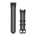 Garmin klockarmband 22 mm med metallspänne till Instinct 3 45 mm och Instinct Crossover AMOLED, Kolfärgad