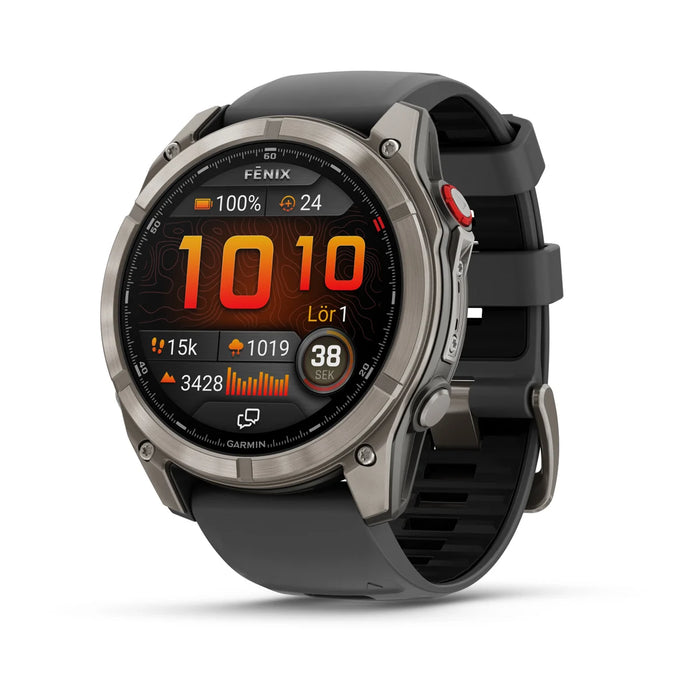 Garmin fenix 8 Pro – 51 mm Amoled Sapphire Titan