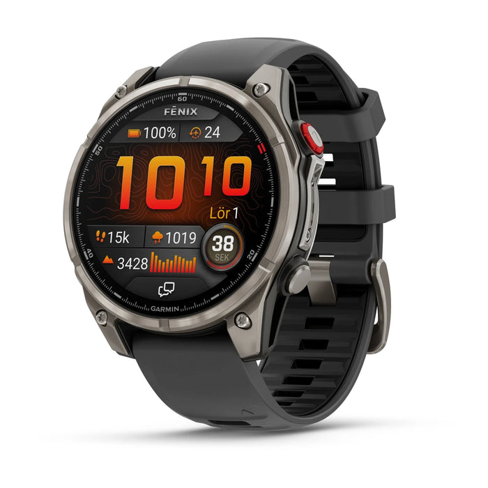 Garmin fenix 8 Pro – 47 mm Amoled Sapphire Titan