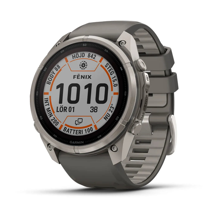 Garmin fēnix 9 Pro InReach Solar - 51 mm Sapphire Titanium