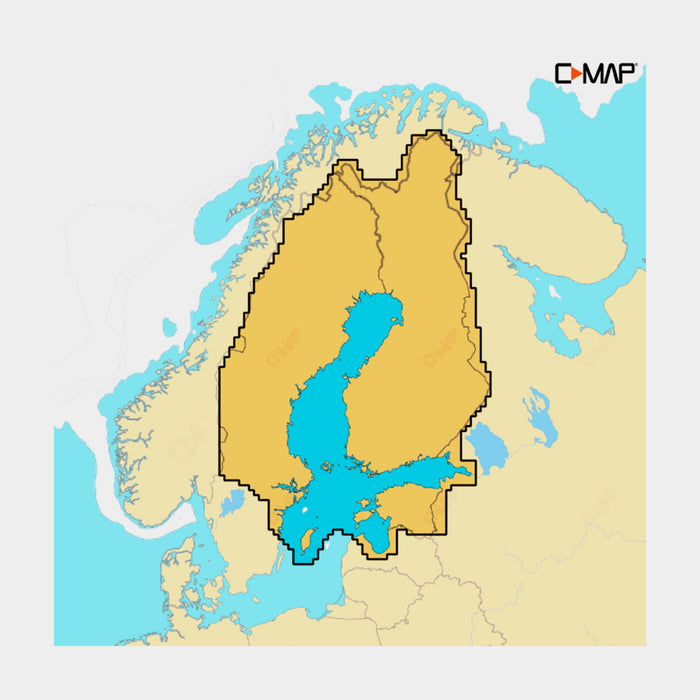 C-MAP DISCOVER X - Finlands sjöar & Östersjön