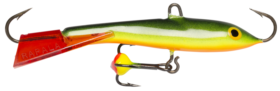 Rapala Jigging Rap WH 5 cm balansare för isfiske, färg Black / Yellow / Red (BYR)