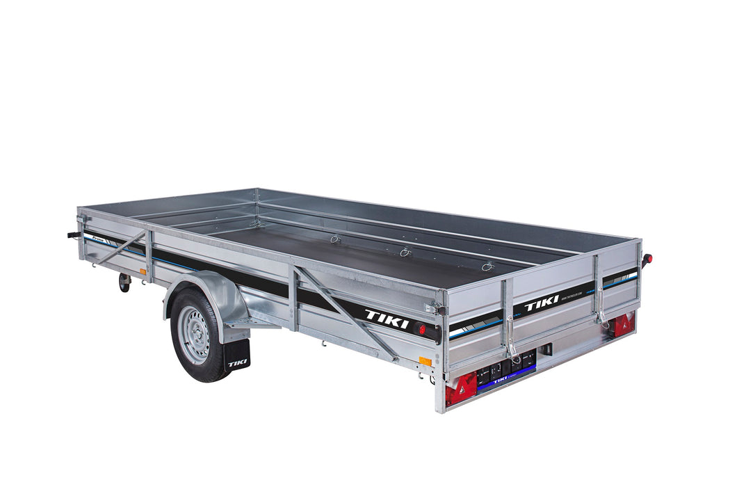 Tiki CP410-RBH PRIME Bromsad släpvagn 1600kg