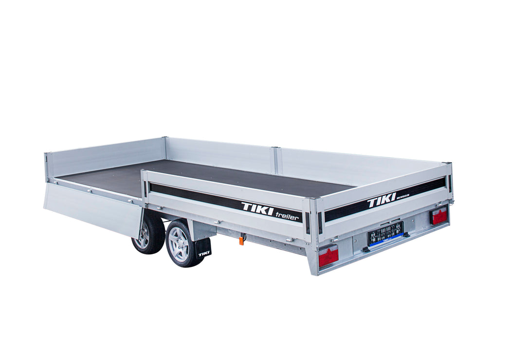 Tiki CP600-DRB/DROP 3500 Högbyggd Släpvagn
