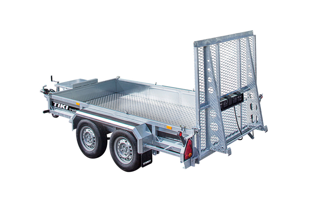 Tiki TP300-DLB aludurk Maskinsläp