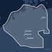 Kvadratisk översiktskarta över täckningsområdet för C-MAP DISCOVER Germany & Netherlands Inland (M-EN-Y215-MS) med orter som Berlin, Stuttgart och Frankfurt utmärkta.