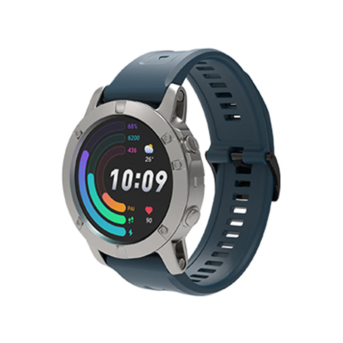 EXPLR Klockarmband Silikon 22mm Blå