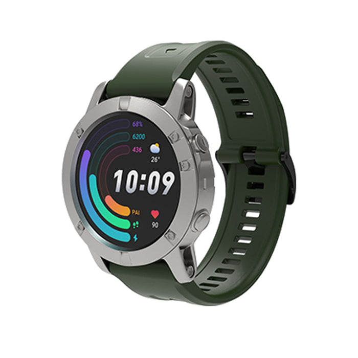 EXPLR Klockarmband Silikon 26mm Grön