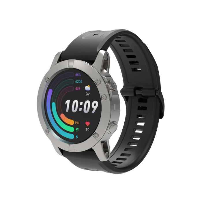 EXPLR Klockarmband Silikon 26mm Svart