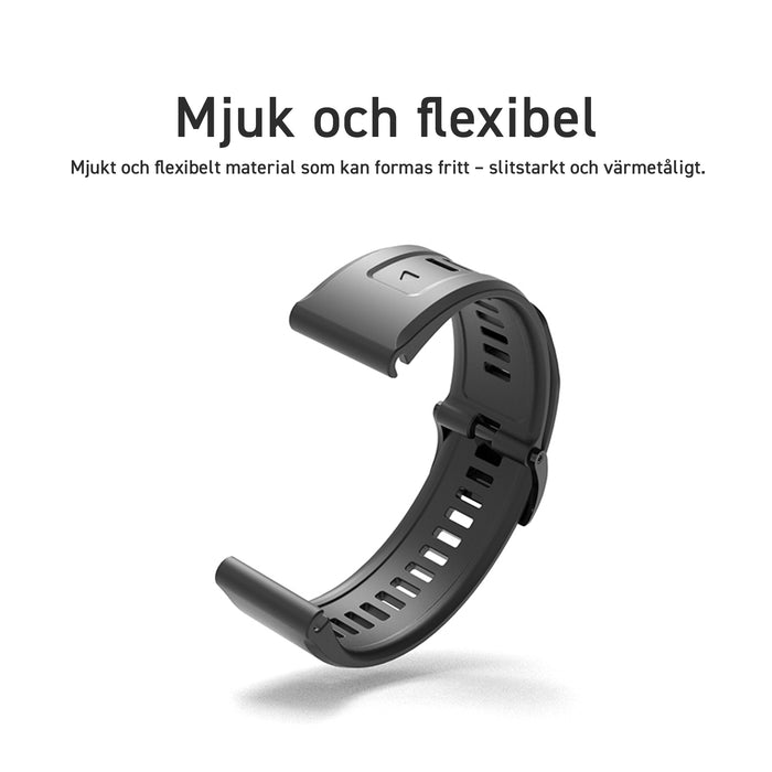 EXPLR Klockarmband Silikon 26mm Svart