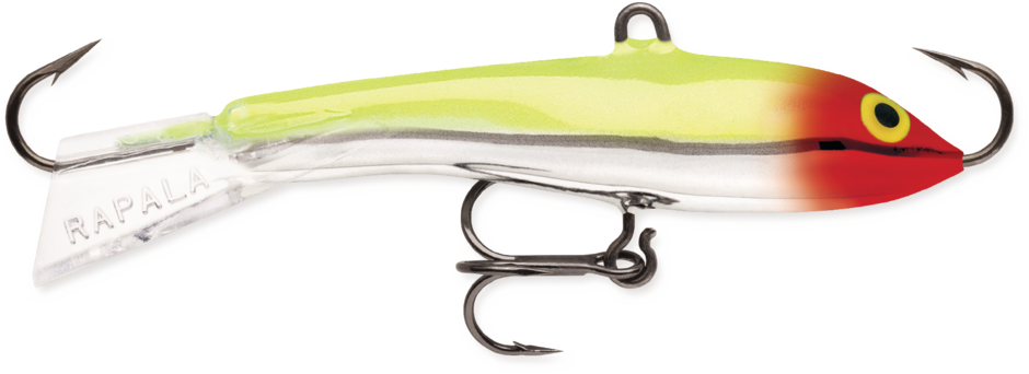 Rapala Jigging Rap balansare för isfiske, färg Clown (CLN)
