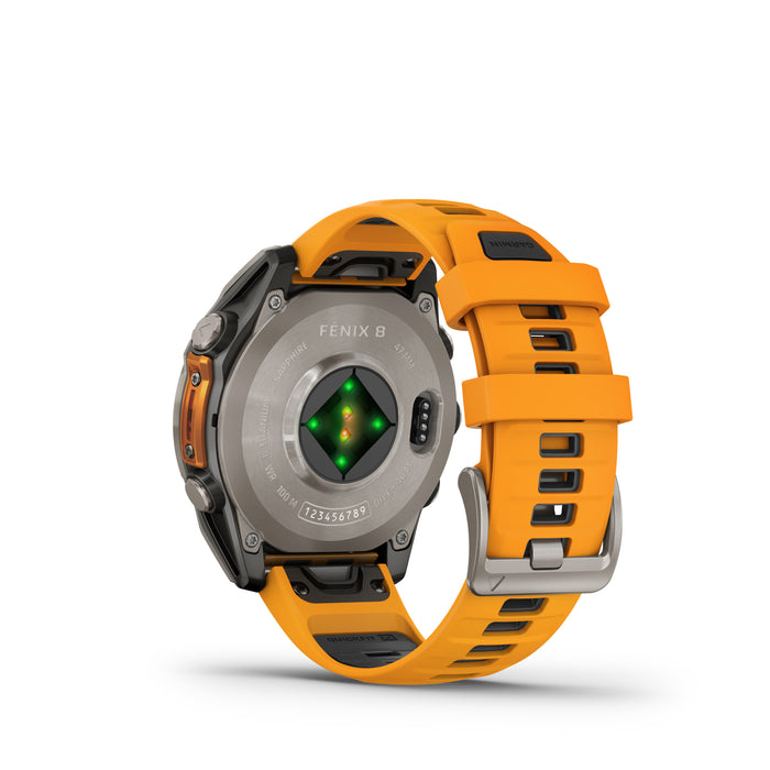 Garmin fenix 8  – Amoled 47 mm Sapphire Titanium
