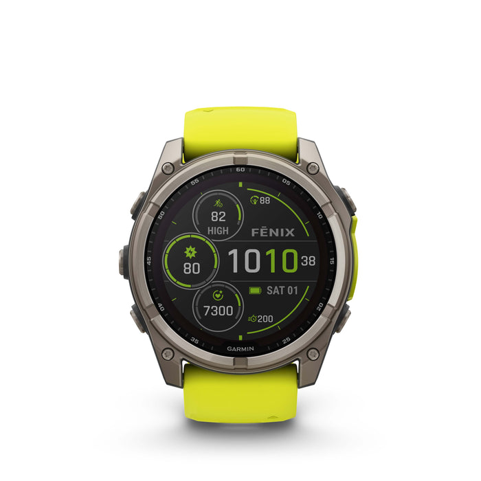 Garmin fenix 8  – Solar Sapphire 51 mm Titanium