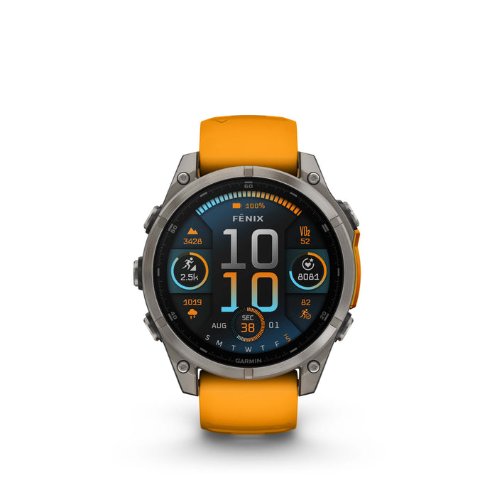 Garmin fenix 8  – Amoled 47 mm Sapphire Titanium