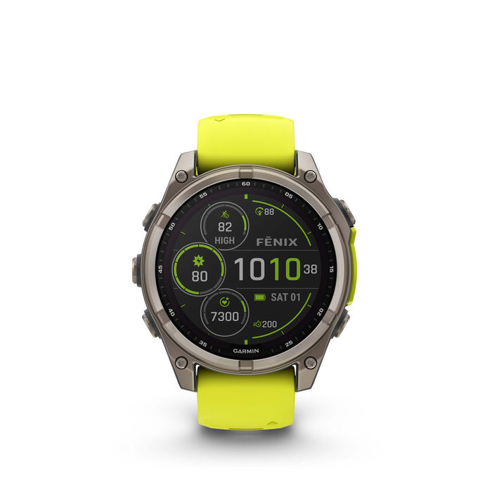 Garmin fenix 8 - Solar Sapphire 47 mm Titanium