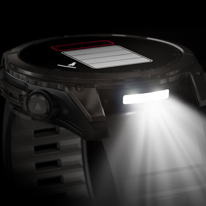 Garmin fenix 8  – Solar Sapphire 51 mm Carbon Gray DLC Titanium