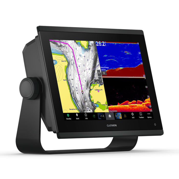 Garmin GPSMAP® 1223xsv, SideVü-, ClearVü- och traditionellt CHIRP-ekolod med global baskarta - kayakstore.se