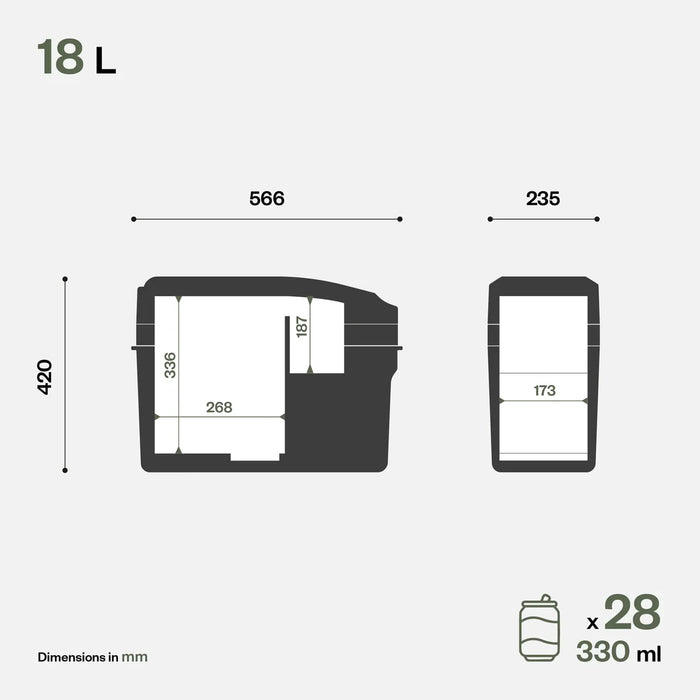 Indel B Travel Kyl/Frysbox 18L 12/24V