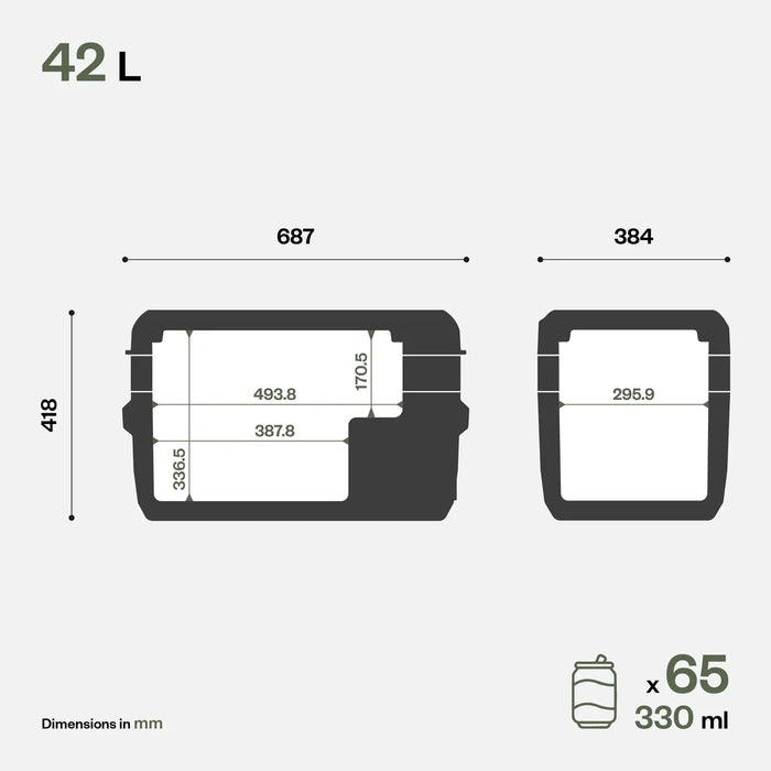 Indel B Travel Kyl/Frysbox 42L 12/24V