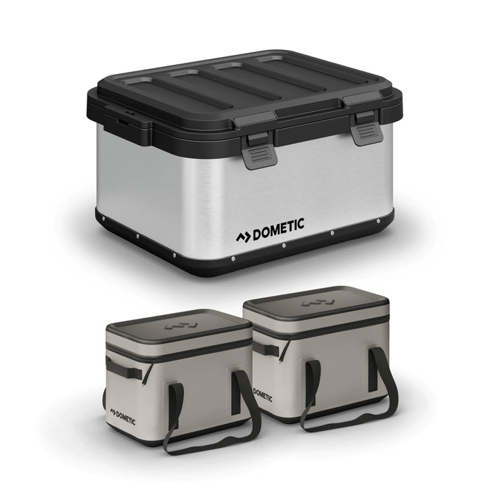 Dometic GO Hard Storage 50L med 2 x GO Soft Storage - Paketdeal