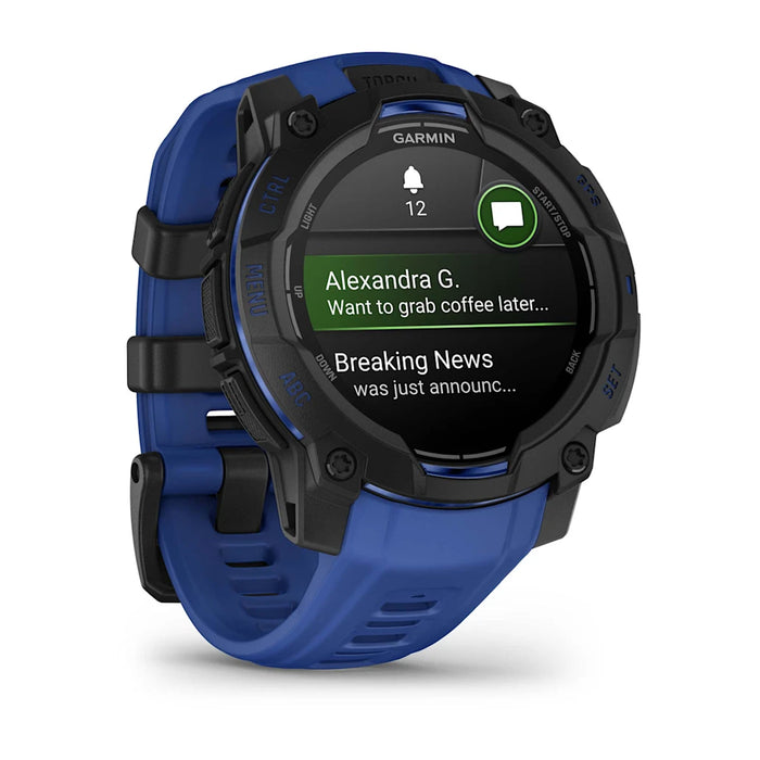 Garmin Instinct 3 45mm Amoled Black/Blue