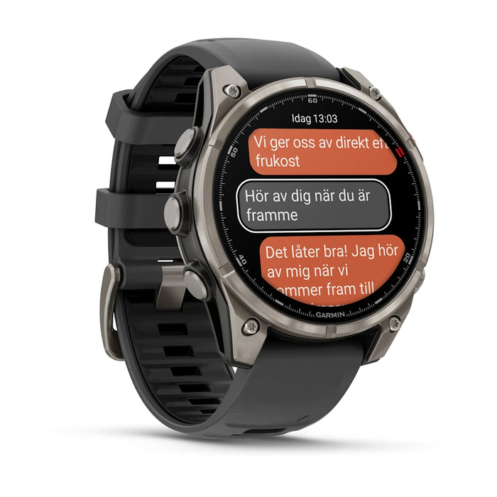 Garmin fenix 8 Pro – 47 mm Amoled Sapphire Titan