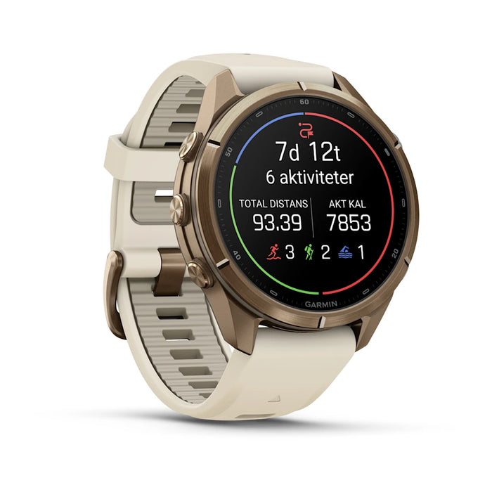Garmin fēnix 9 Pro - AMOLED 43 mm Sapphire Autumn Gold Titanium