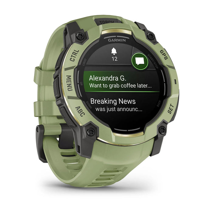 Garmin Instinct 3 50mm Amoled Ormbunksgrön
