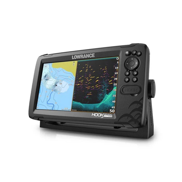Lowrance Hook Reveal 9 with 50/200 HDI transducer &amp; Standard Chart