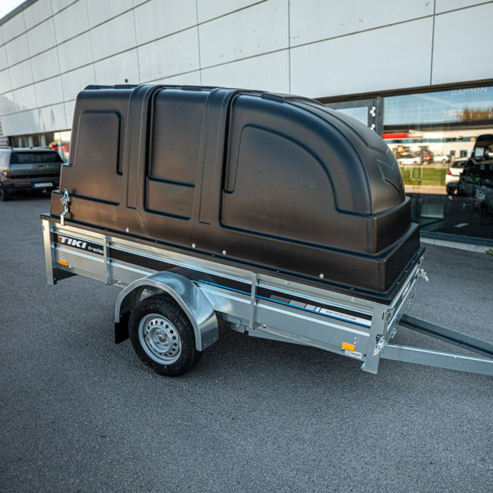 Tiki CS265-R Obromsad Släpvagn 750kg med Kåpa