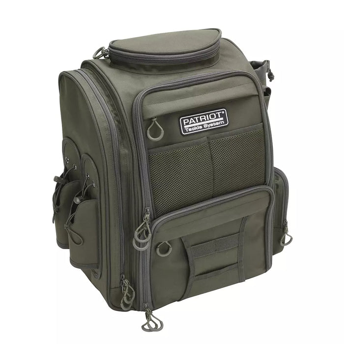 Patriot Tackle System 4x Medium Fiskeryggsäck inkl. 4 Betesaskar