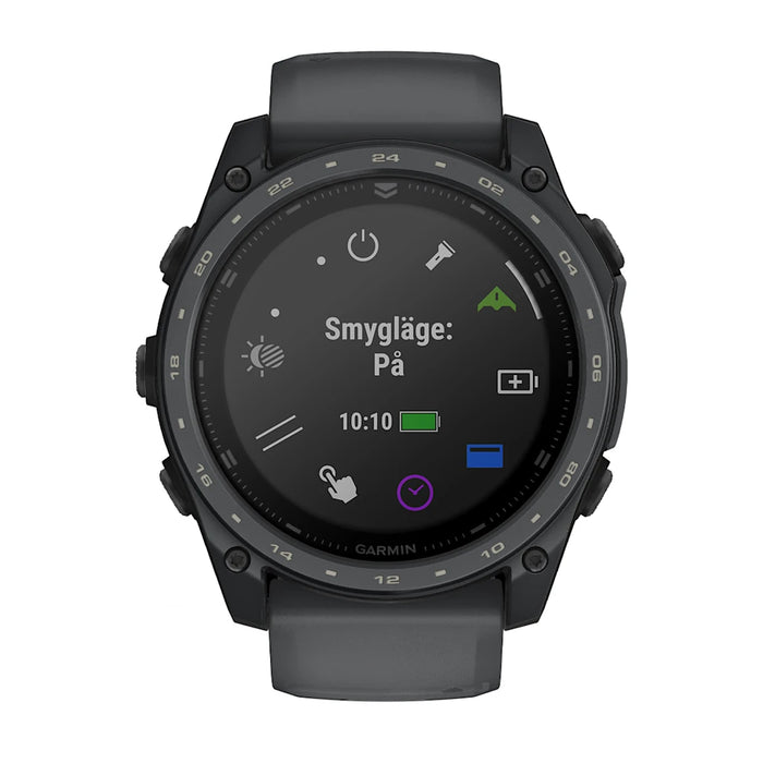 Garmin Tactix 8– AMOLED Svart Cerakote-beläggning 51mm
