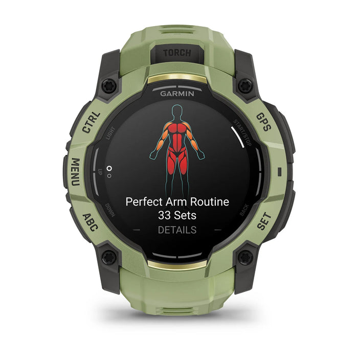 Garmin Instinct 3 50mm Amoled Ormbunksgrön