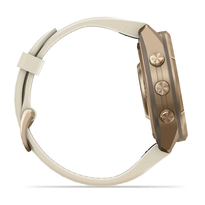 Garmin fēnix 9 Pro - AMOLED 43 mm Sapphire Autumn Gold Titanium