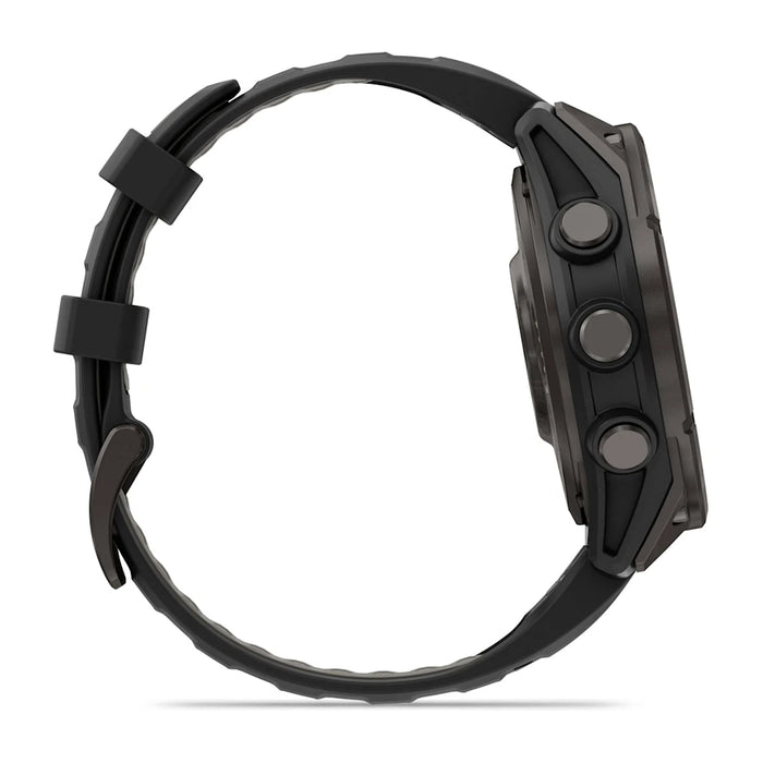 Garmin fenix 8 Pro – 47 mm Amoled Sapphire Grå DLC-titan