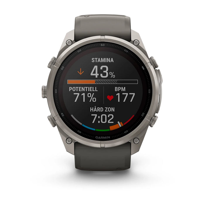 Garmin fēnix 9 Pro InReach Solar - 51 mm Sapphire Titanium
