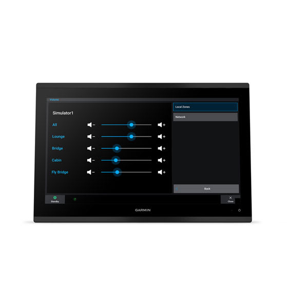 Garmin GPSMAP 9017, routplanering på skärmen