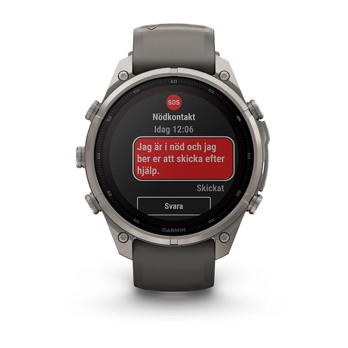 Garmin fēnix 9 Pro InReach Solar - 47 mm Sapphire Titanium