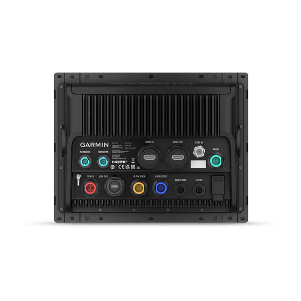 Garmin GPSMAP 9010xsv monterad i instrumentpanelen