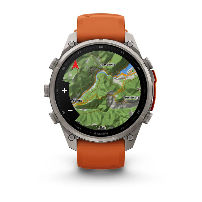 Garmin fēnix 9 Pro InReach - AMOLED 47 mm Sapphire Titanium