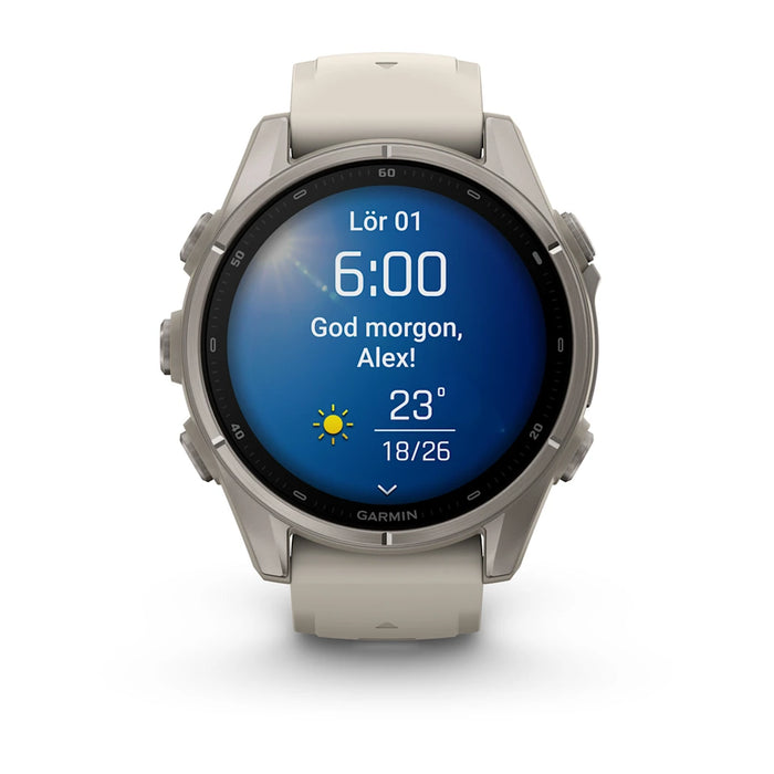 Garmin fēnix 9 - AMOLED 43 mm Sapphire Titanium