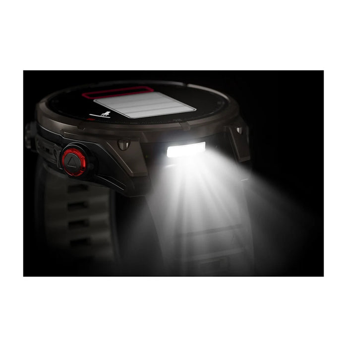 Garmin fenix 8 Pro – 47 mm Amoled Sapphire Grå DLC-titan