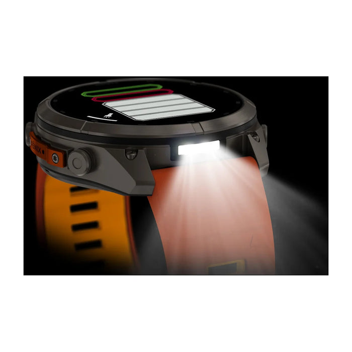 Garmin fēnix 9 Pro InReach - AMOLED 51 mm Sapphire Titanium