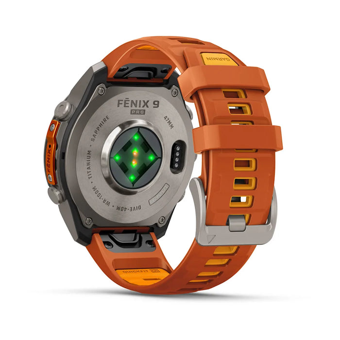 Garmin fēnix 9 Pro InReach - AMOLED 47 mm Sapphire Titanium